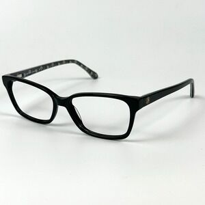 Draper James DJ5004 001 Women Eyeglasses Frame Black Floral Full Rim 54-16-140mm
